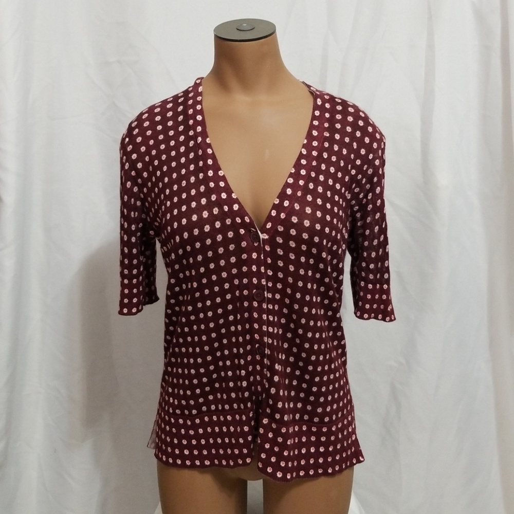 LOFT short sleeve cardigan
